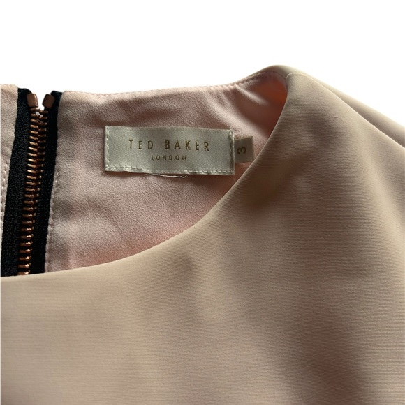 Ted Baker Soft Pink and Black Blouse - Picture 7 of 9